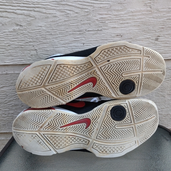 NIKE AIR VISI PRO  BASKETBALL BLACK / WHITE / RED main image 8